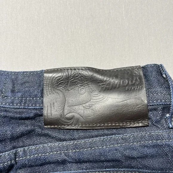 Naked & Famous Weird Guy Jeans Mens 32 Selvedge Denim Button Fly Indigo 32x33 - Picture 4 of 16